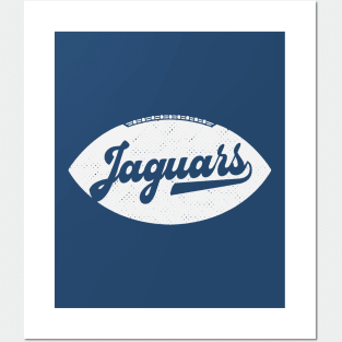 Retro Jaguars Football Posters and Art